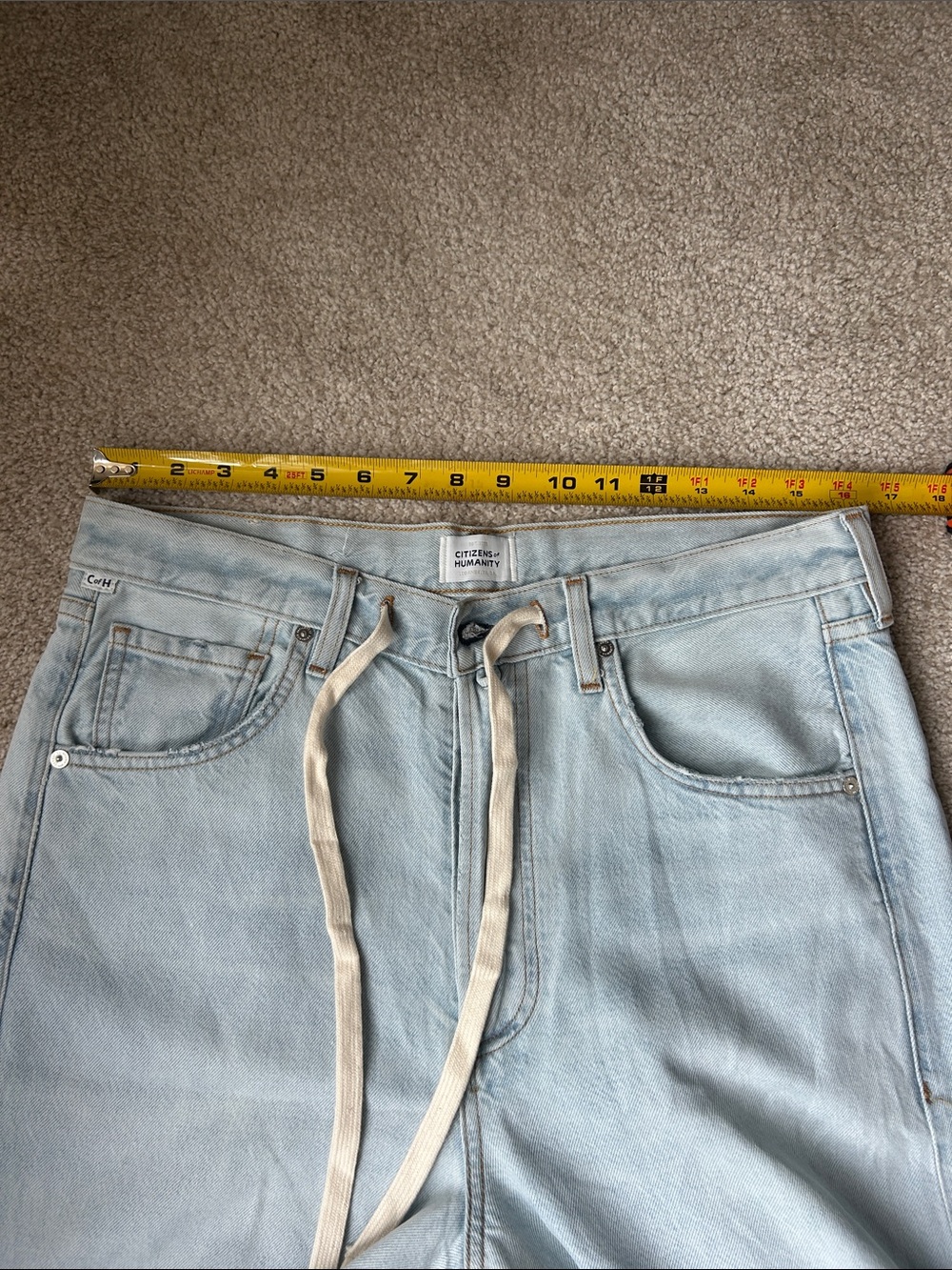 Like new Citizens of Humanity Brynn drawstring trouser jeans - Picture 9 of 16